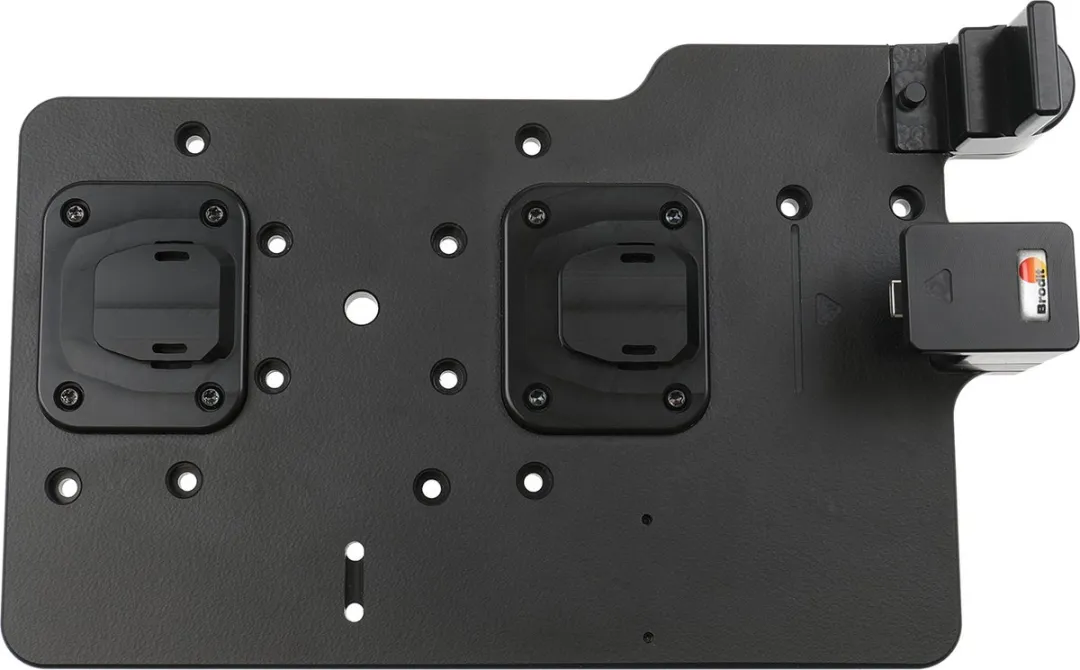Brodit ModTek Dock & Hardcase voor Samsung Tab S9/S10 FE - 10.9" - Zwart - afbeelding 6 van 6