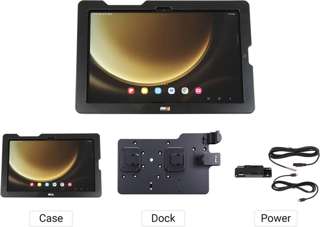 Brodit ModTek Dock & Hardcase voor Samsung Tab S9/S10 FE