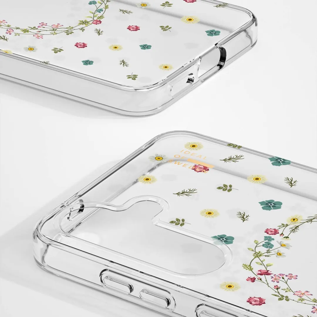 iDeal of Sweden Clear Case Samsung Galaxy S25 Petite Floral - IDCLC-S25-507