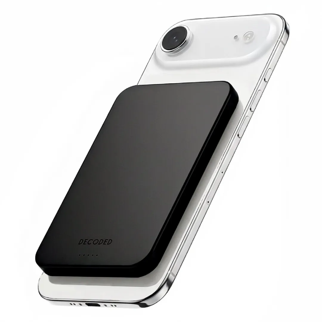 Decoded Ultra Slim Mag Powerbank DWC2271 - 5.000mAh - Zwart