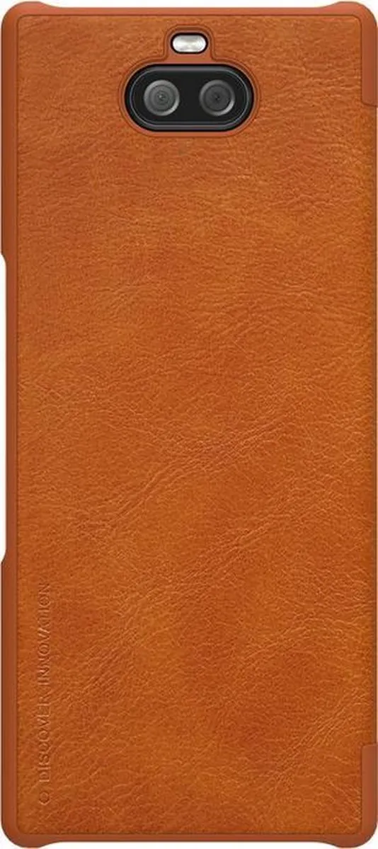 Nillkin Qin PU Leather Book Case Sony Xperia 10 Plus - Bruin - afbeelding 2 van 4