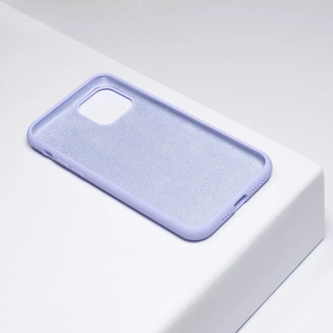 BMAX Siliconen Hoesje iPhone 11 Pro - Lichtpaars
