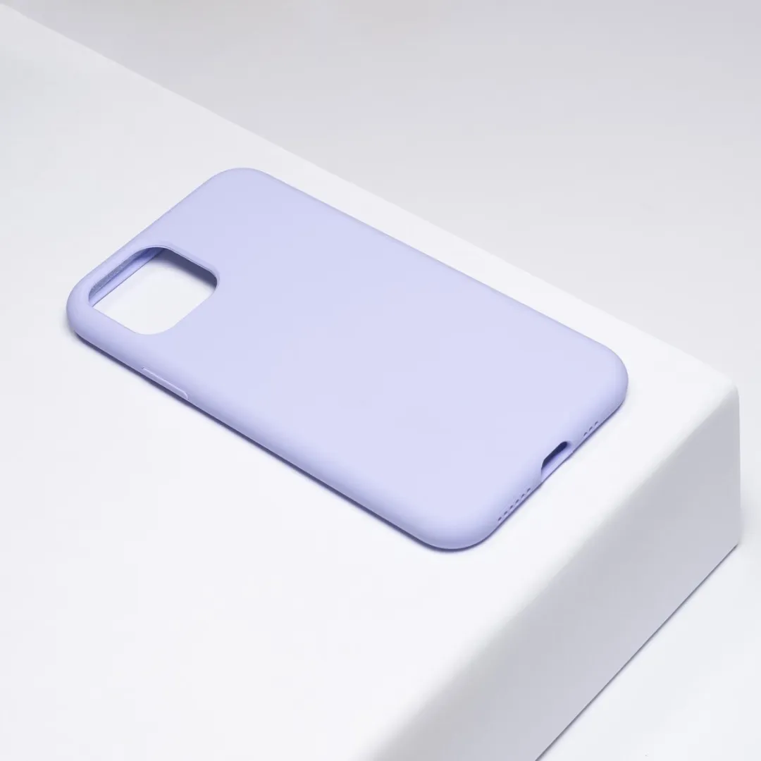 BMAX Siliconen Hoesje iPhone 11 Pro - Lichtpaars