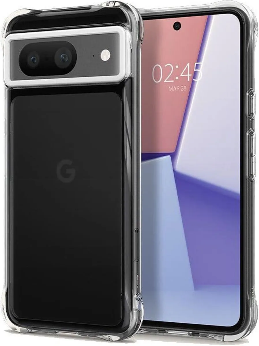 Spigen Cyrill Ultra Sheer Hoesje Google Pixel 8 - Transparant