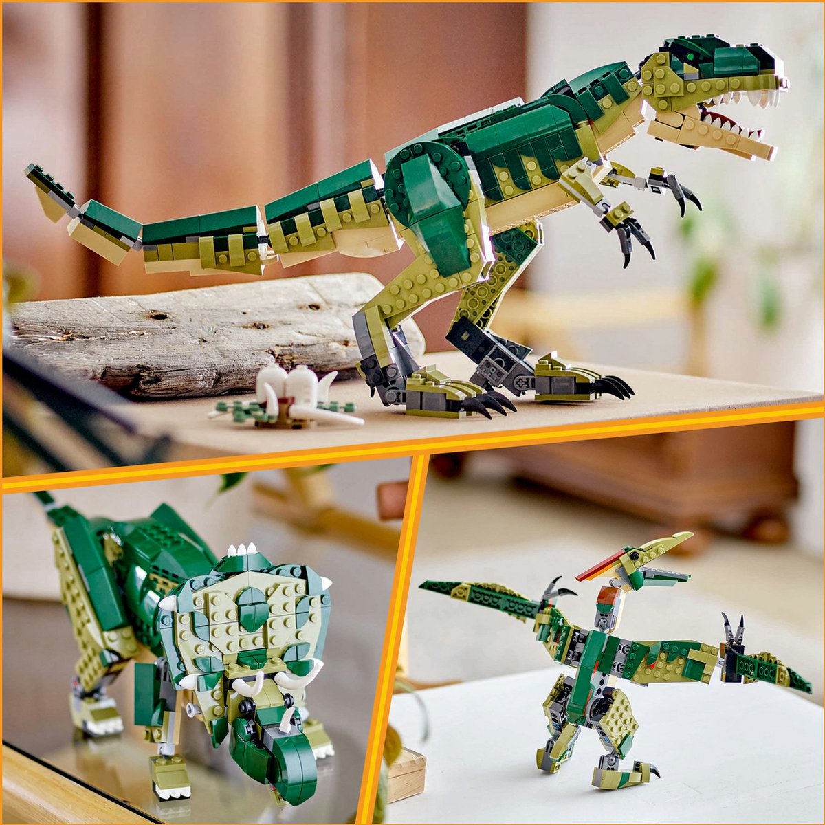 LEGO Creator 3in1 T. rex, dinosaurus 31151