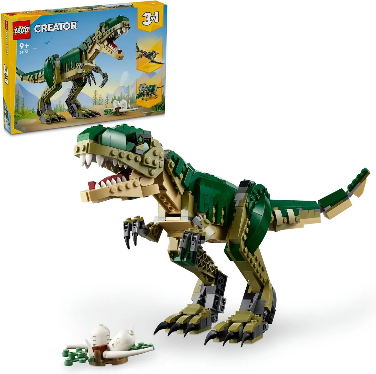 LEGO Creator 3in1 T. rex 31151 - 626 Stukken