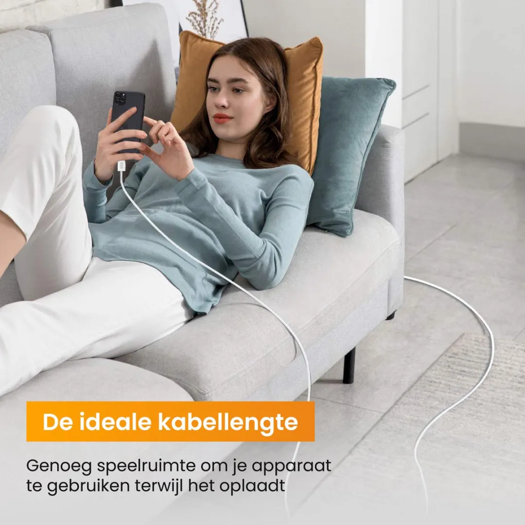 R2B USB-C Kabel 2m - Wit