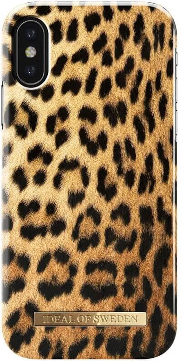 iDeal of Sweden Backcase Hoesje iPhone XS/X - Wild Leopard