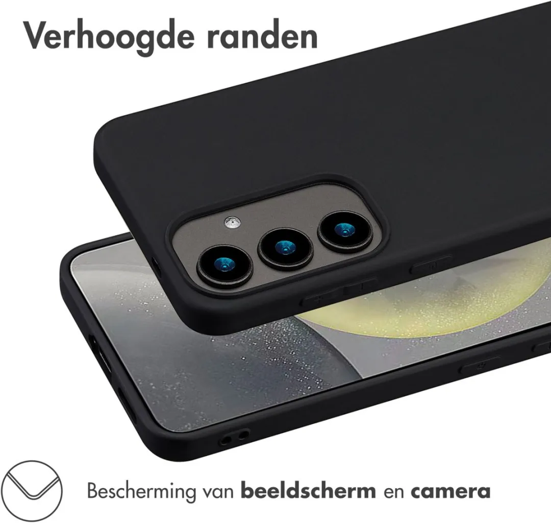 imosHion Hoesje Samsung Galaxy S25 - Zwart