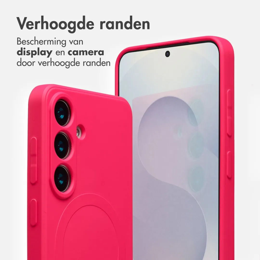Imoshion Hoesje Samsung Galaxy S25 - Neon Roze MagSafe