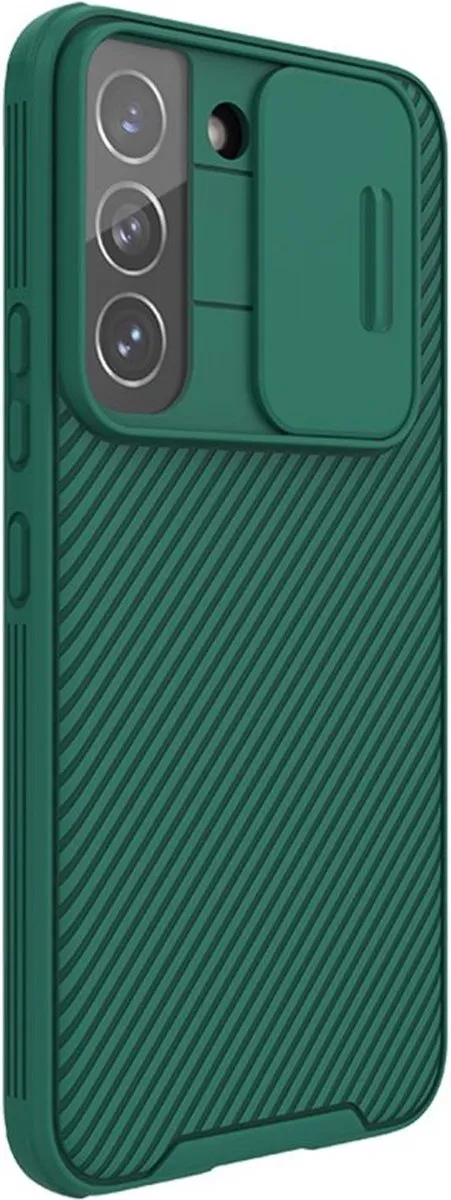 Nillkin CamShield Pro Hoesje Samsung Galaxy S22 Plus - Groen