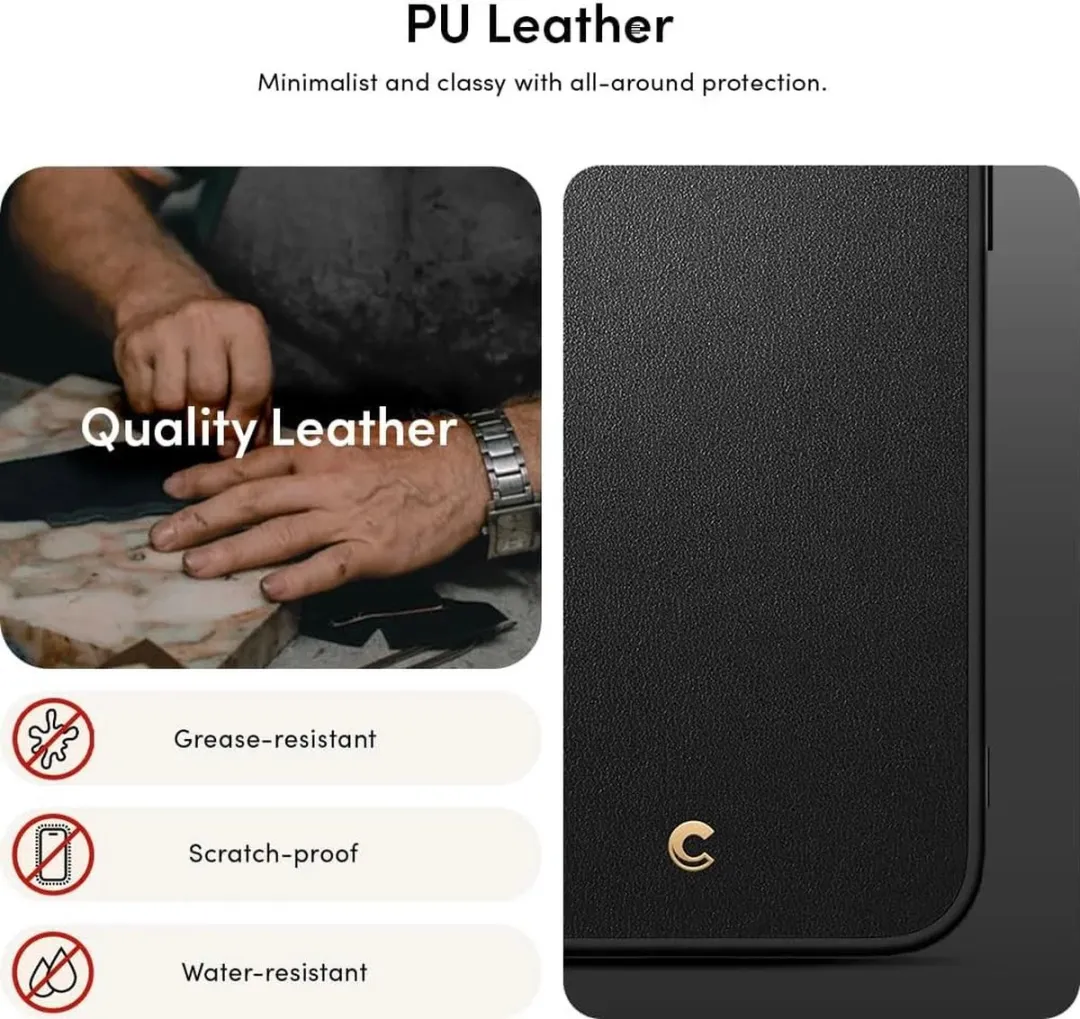 Spigen Cyrill Kajuk iPhone 15 Pro Max Hoesje ACS06632 - Zwart