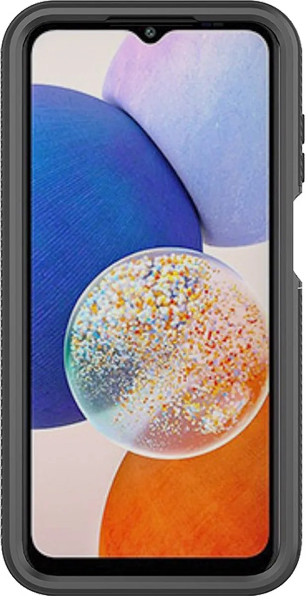 Just in Case Cazy Hoesje Samsung Galaxy A55 360° Full Protection - Zwart