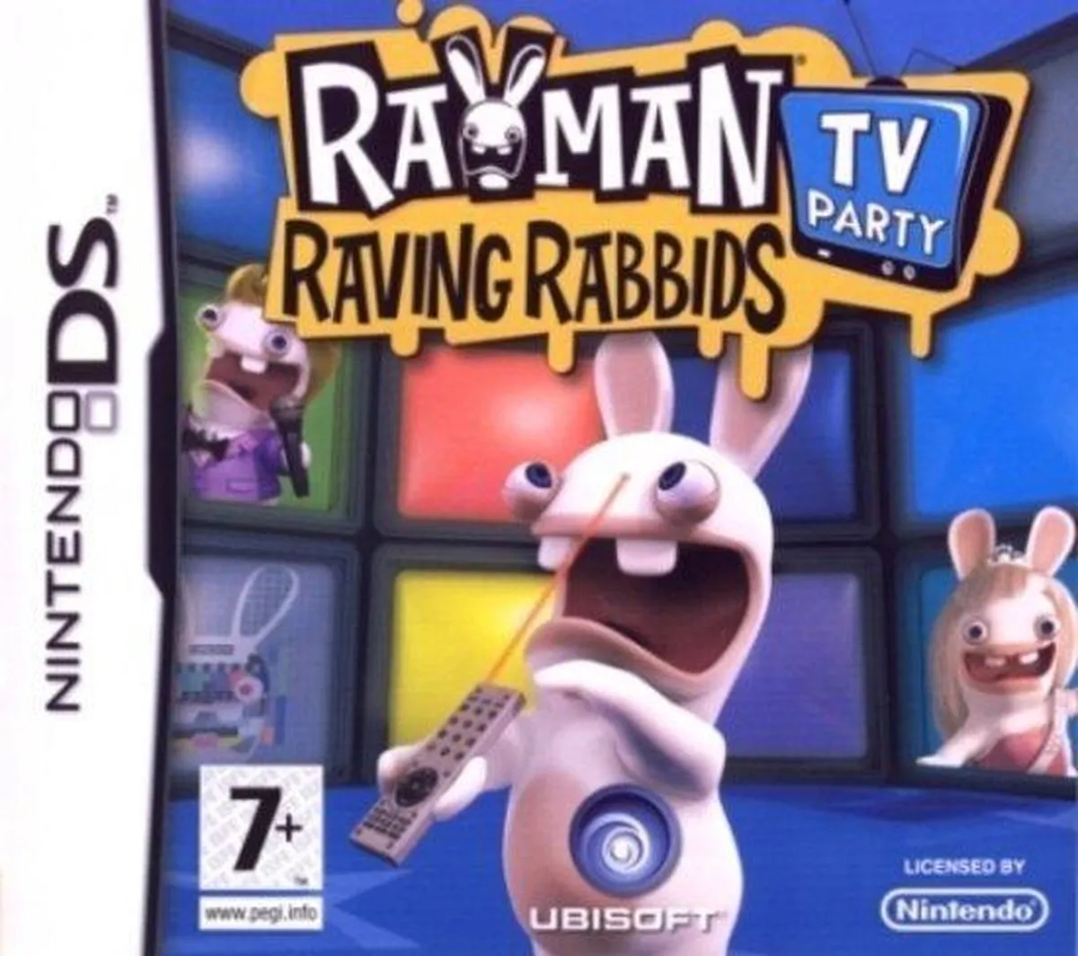 Ubisoft Rayman Raving Rabbids TV Party