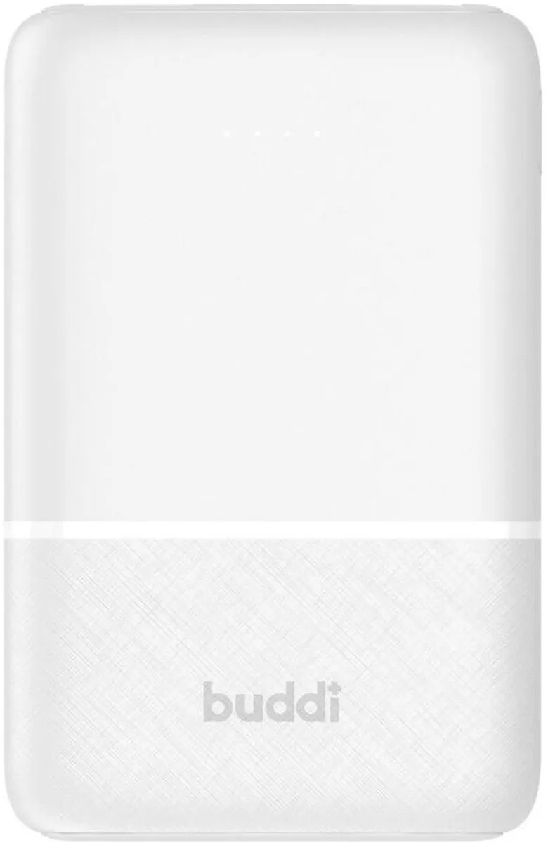 Buddi Go Powerbank 5.000mAh - 60W - USB-C Wit