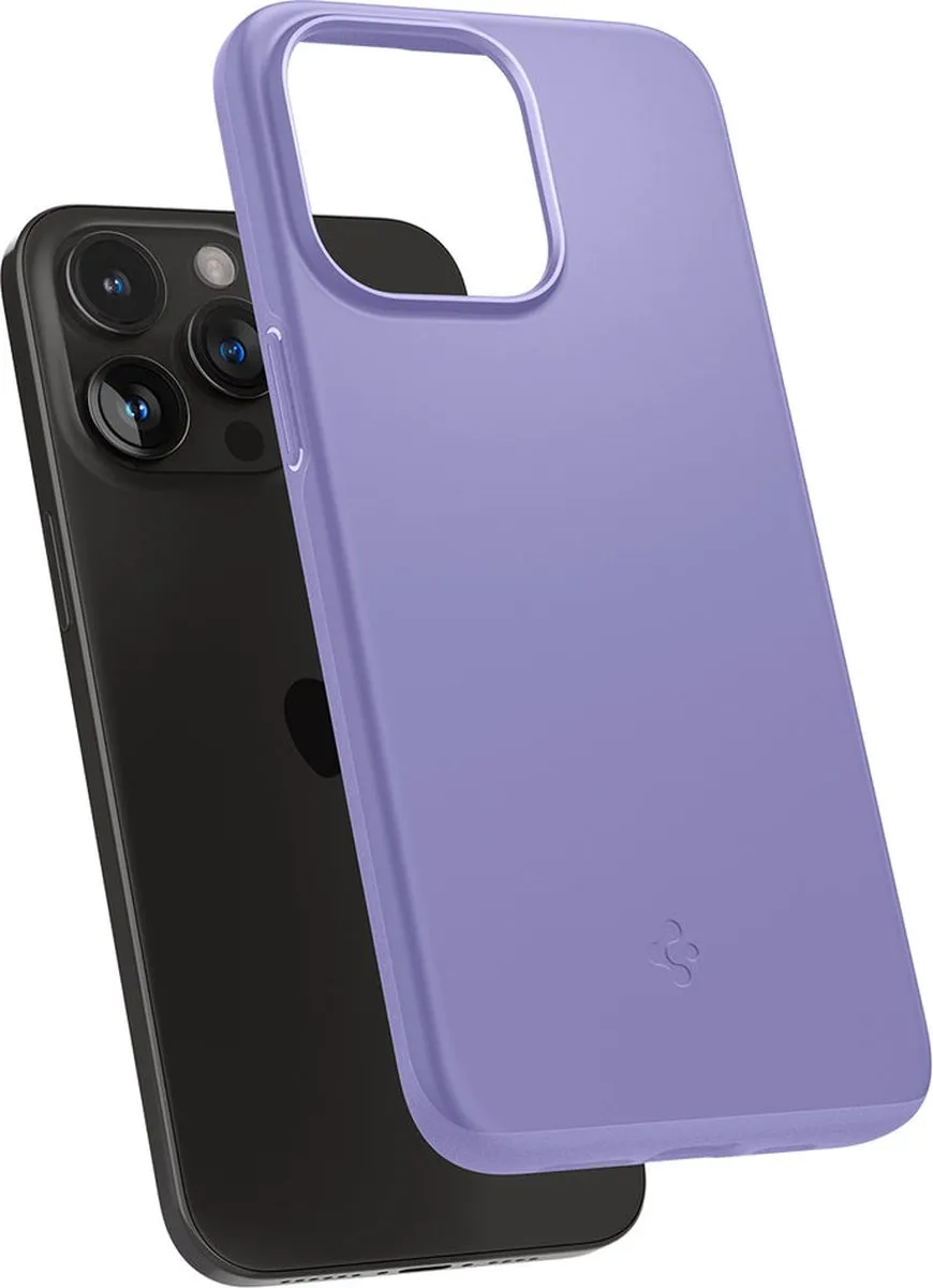 Spigen Thin Fit Iris Hoesje iPhone 15 Pro - Paars - afbeelding 2 van 6