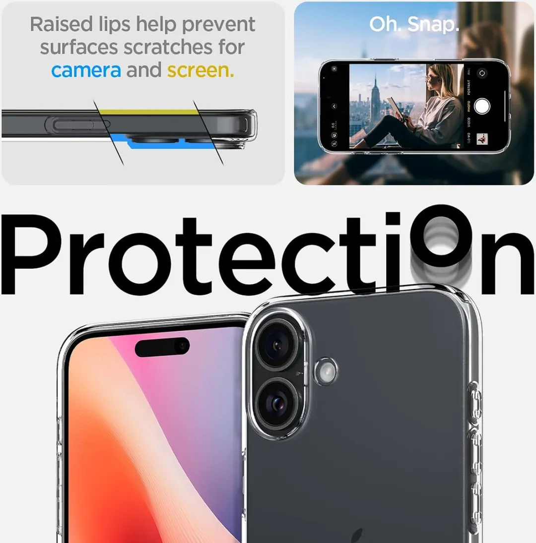 Spigen Liquid Crystal Hoesje ACS08064 - Transparant - afbeelding 6 van 6