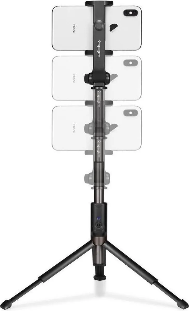 Spigen Velo Selfie S540W Bluetooth Stick - 6.5" Smartphone - Zwart