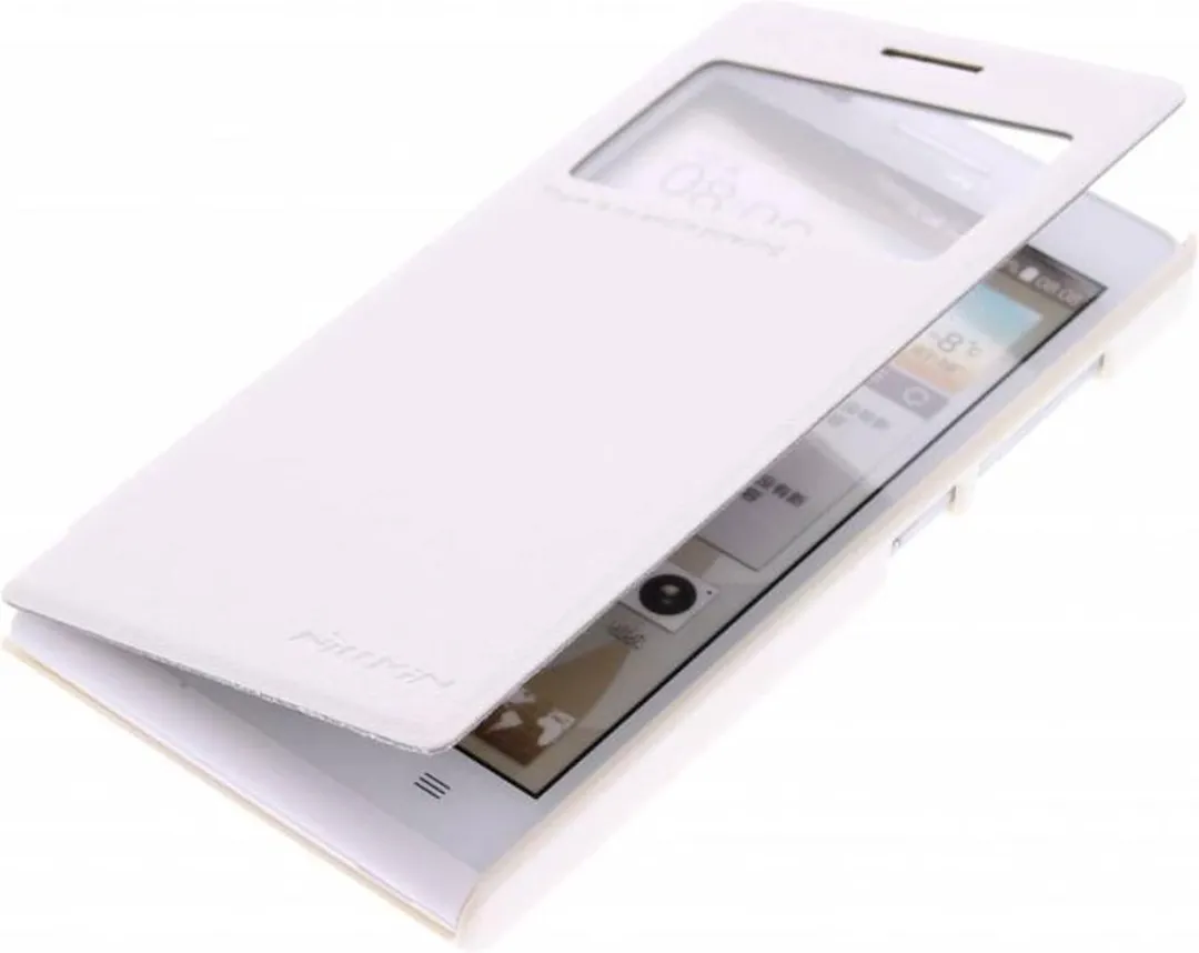 Nillkin Sparkle Booktype Hoes Huawei G6 - G627957001 - Wit - afbeelding 5 van 6