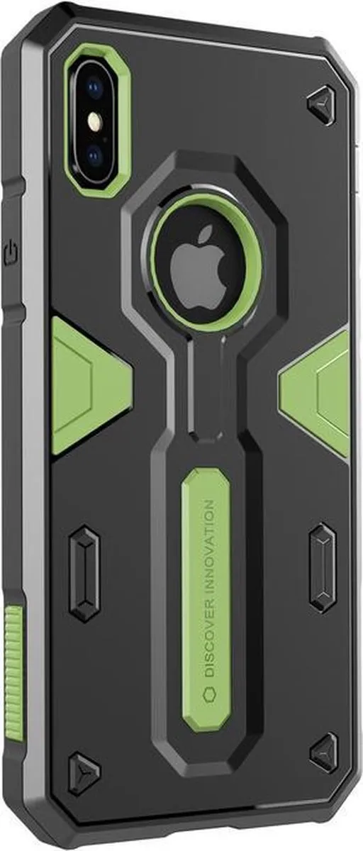 Nillkin Defender Back Case Groen - iPhone XS Max - afbeelding 5 van 6