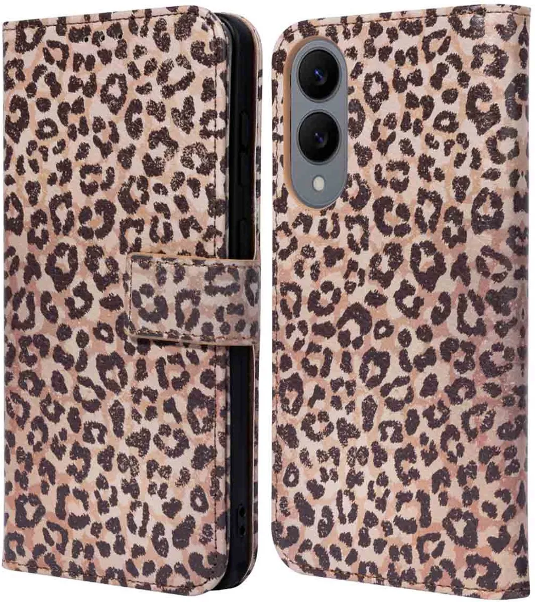 Imoshion Hoesje Samsung Galaxy S25 Edge - Leopard Mood - 3 Pasjes