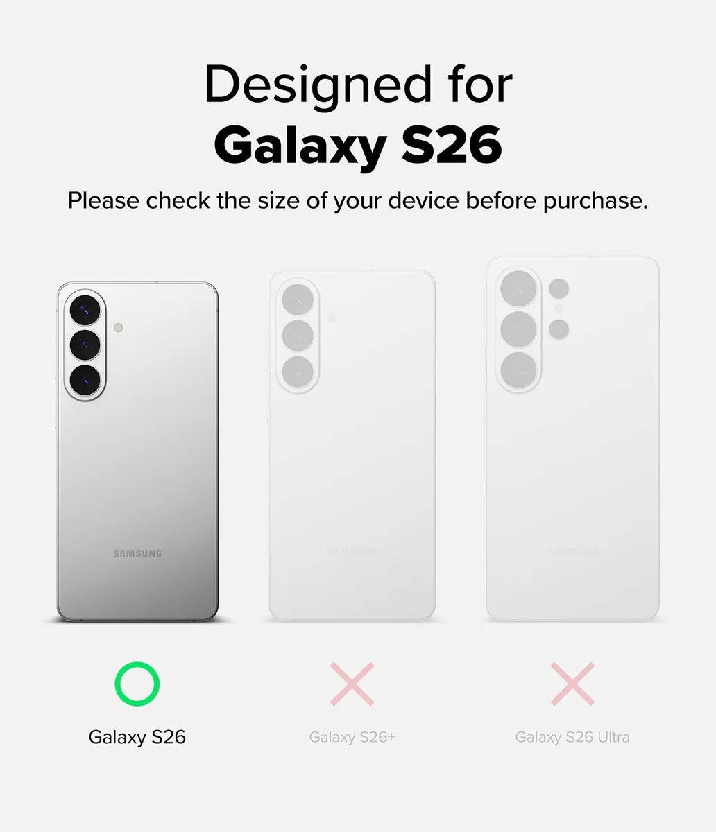 Ringke Screenprotector Samsung Galaxy S26 - 9H Glas - 2 Stuks