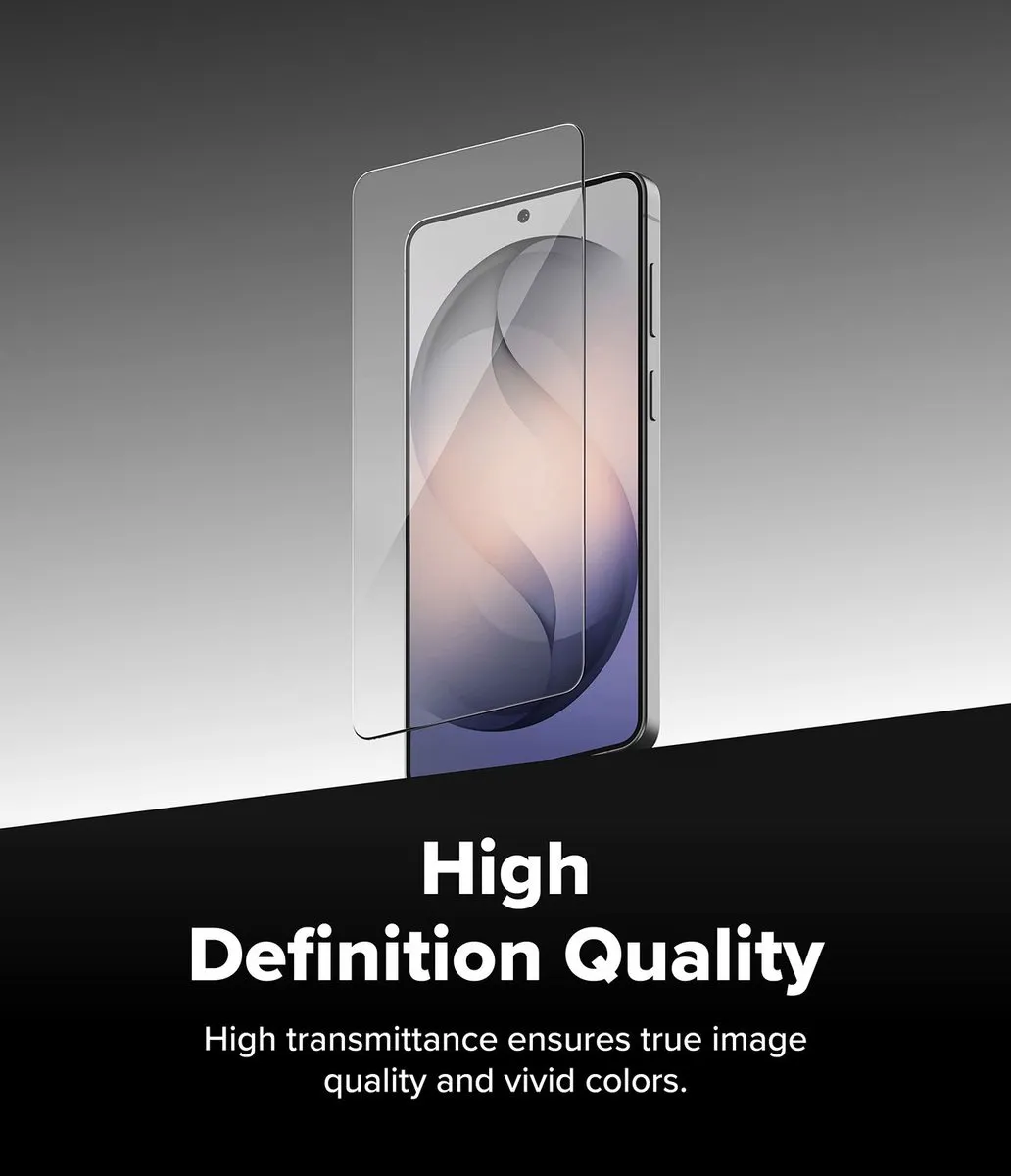 Ringke Screenprotector Samsung Galaxy S26 - 9H Glas - 2 Stuks - afbeelding 6 van 6
