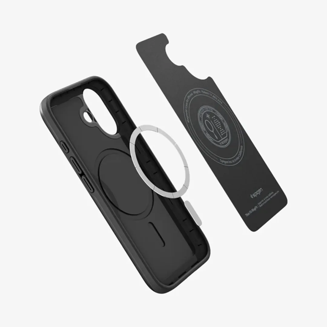 Spigen Dunne Magsave Hoesje iPhone 17 - Magnetisch - Zwart - 8800283315059 - afbeelding 6 van 6