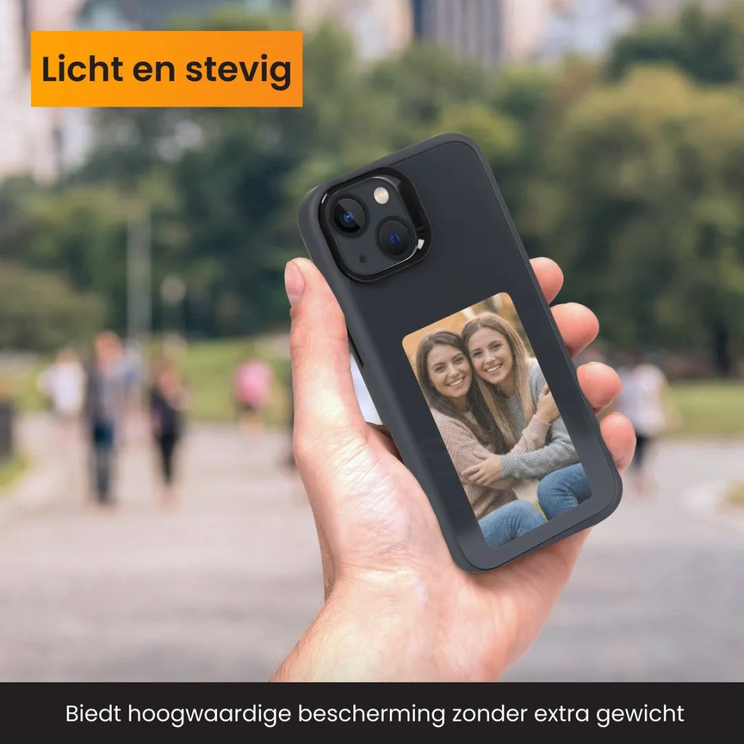 R2B Foto Hoesje iPhone 14 - Zwart