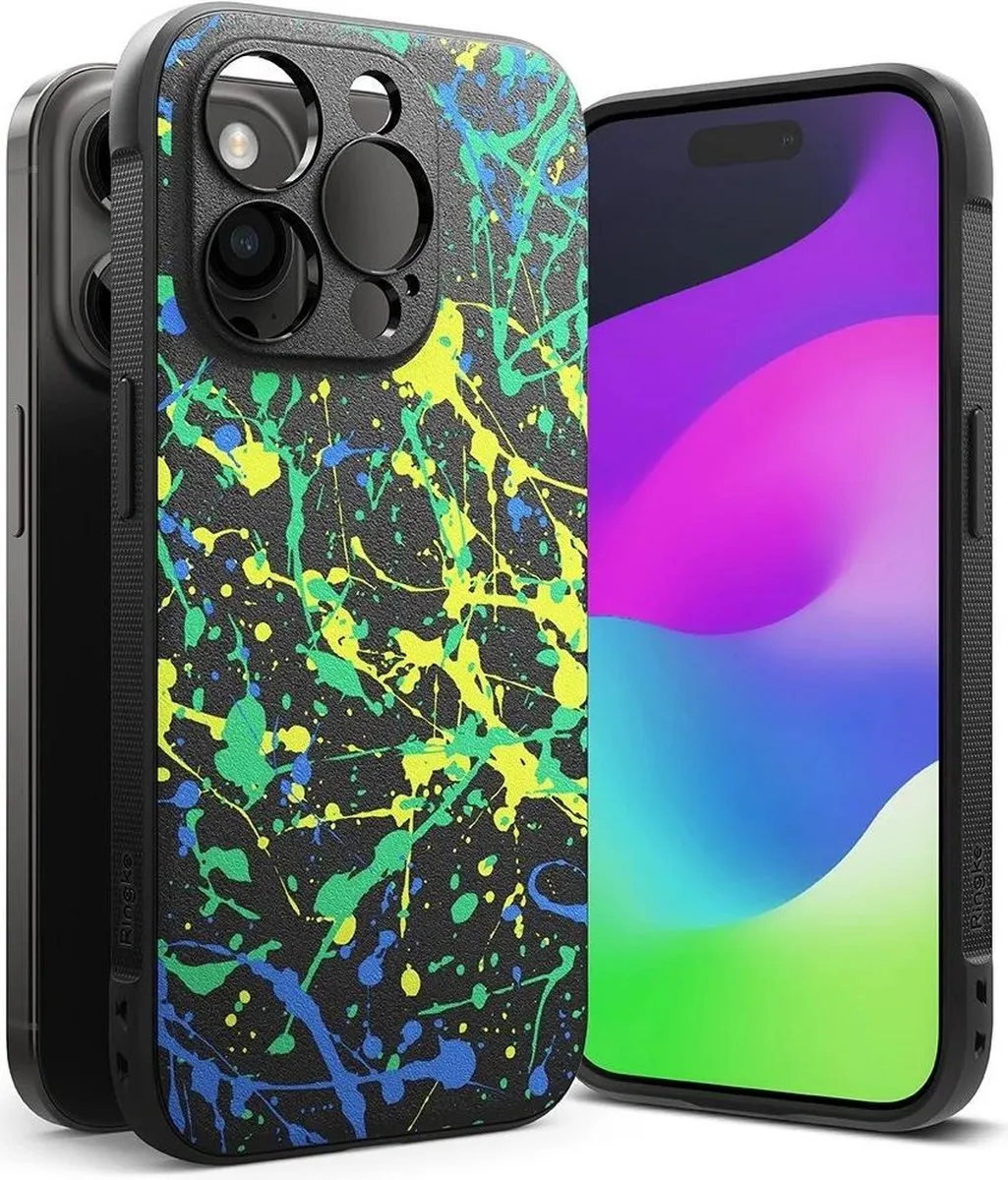 Ringke Onyx Design Hoesje iPhone 15 Pro Max - TPU Print