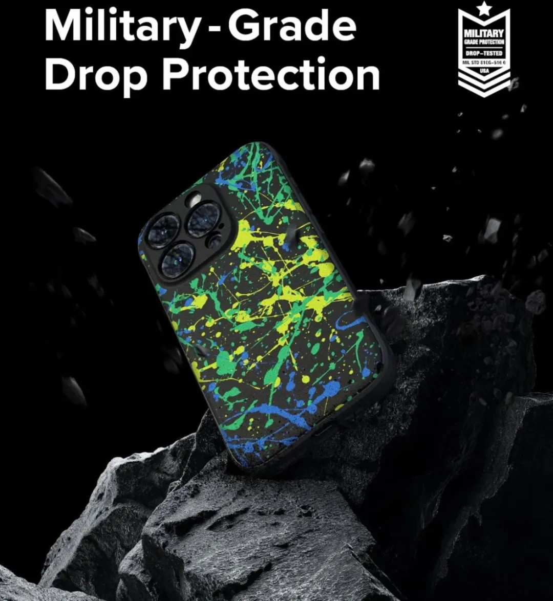 Ringke Onyx Design Hoesje iPhone 15 Pro Max - TPU Print