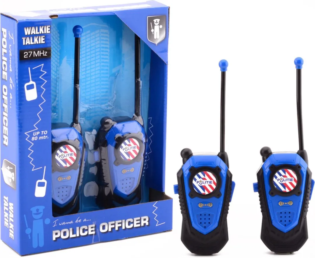 Johntoy Walkie Talkie 26954 - 2 Stuks Blauw