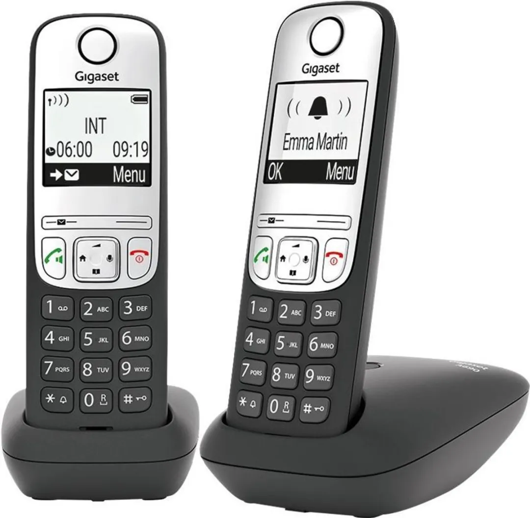 Gigaset A690 Duo Basisstation - 2 Handsets - Zwart