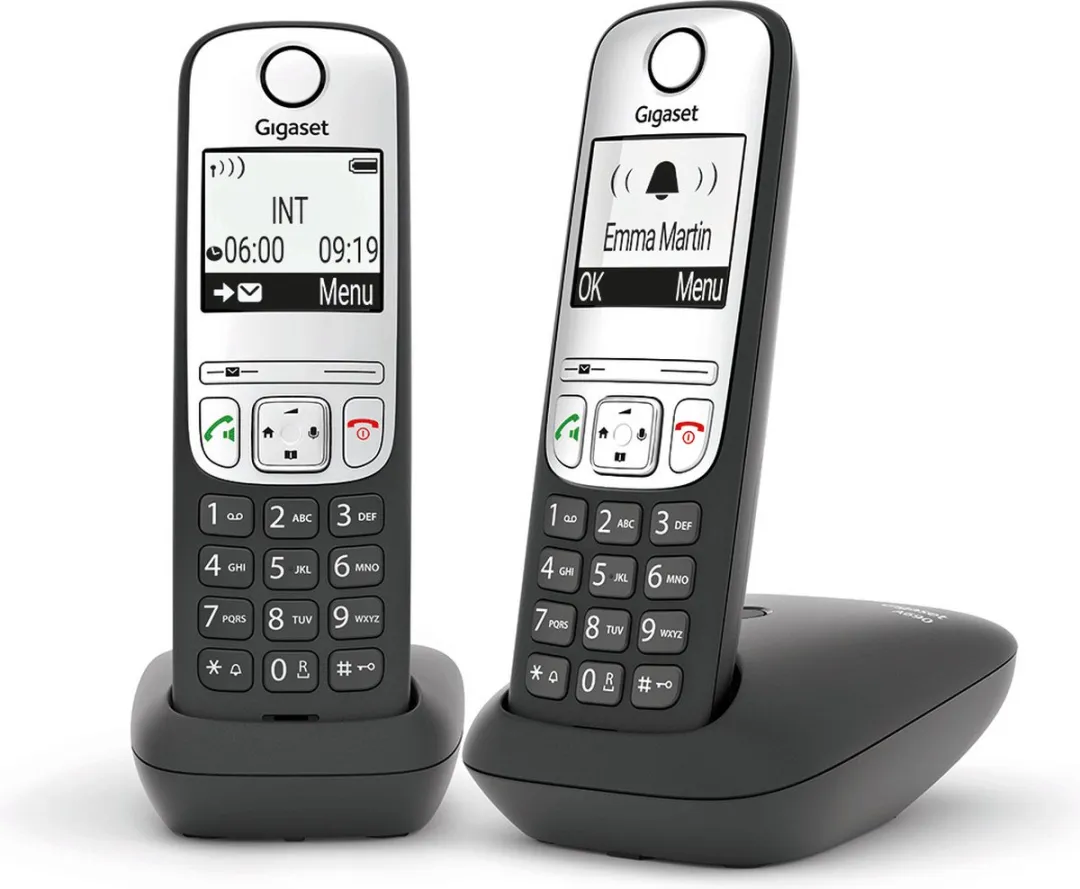 Gigaset A690 Duo Basisstation - 2 Handsets - Zwart
