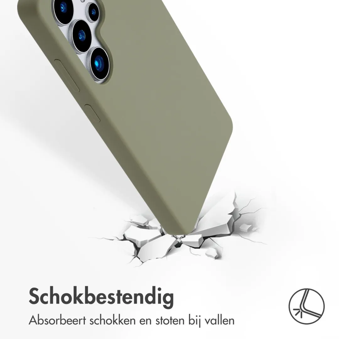 Accezz Hoesje Samsung Galaxy S25 Ultra - Olijfgroen - MagSafe - afbeelding 6 van 6