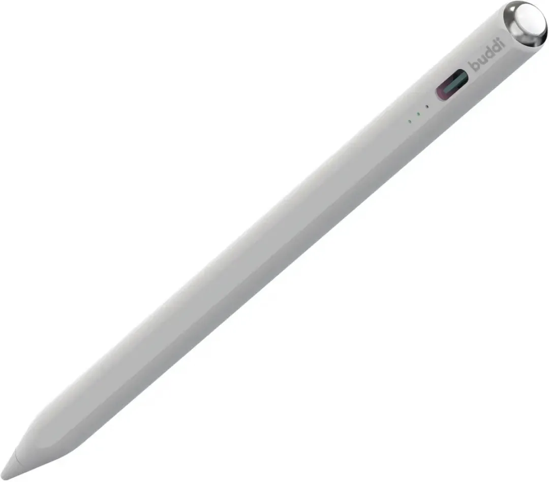 Buddi Wave Actieve Stylus Pen - iPad 2018+ Wit - USB-C