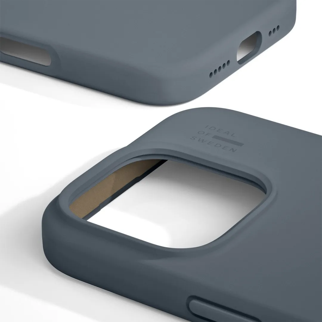 iDeal of Sweden iPhone 16 Pro Silicone Hoes - Midnight Blue IDSIC-I2461P-411