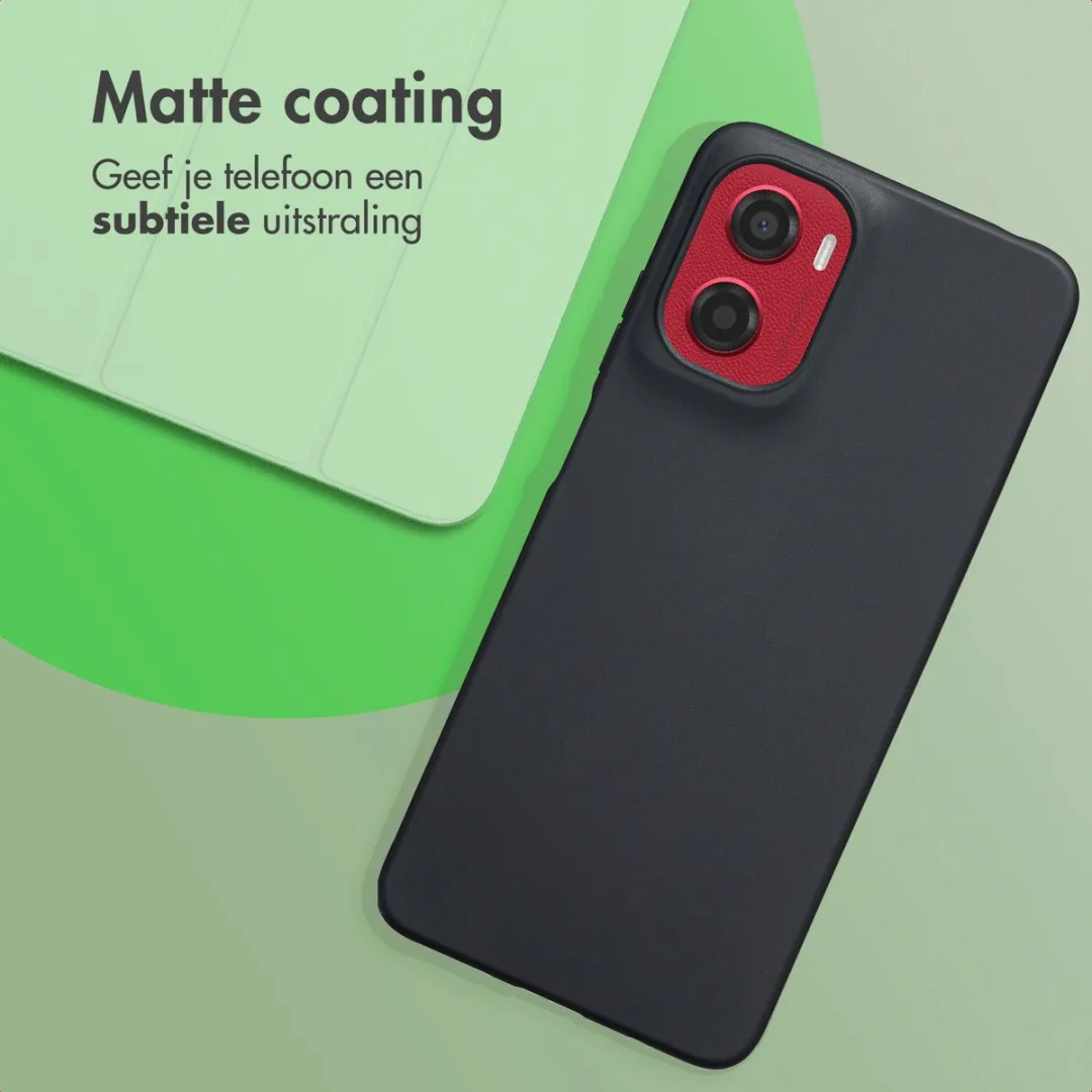 Imoshion Hoesje Motorola Moto E15/G05 - Zwart