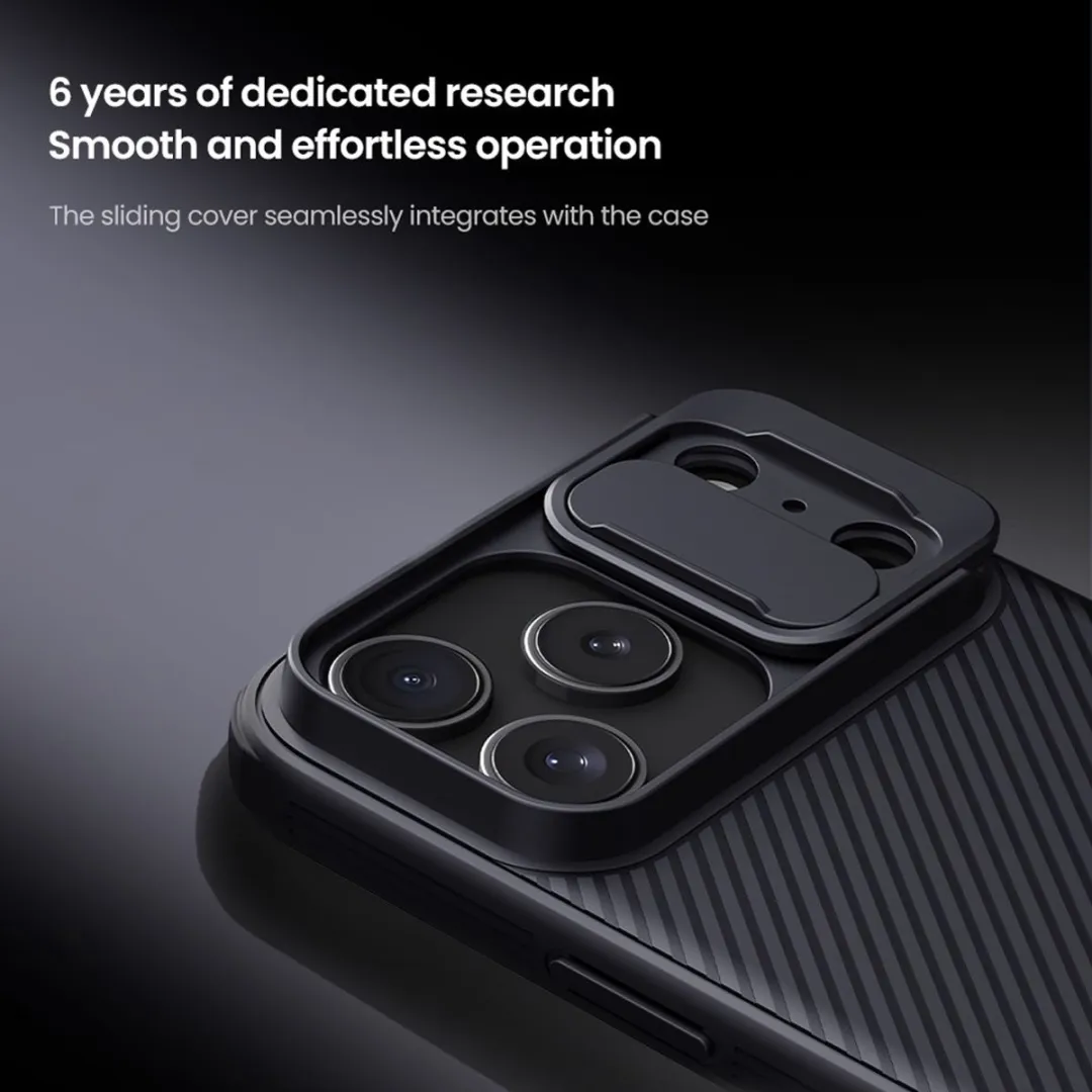 Nillkin CamShield Pro Hoesje iPhone 17 Pro Max - Zwart