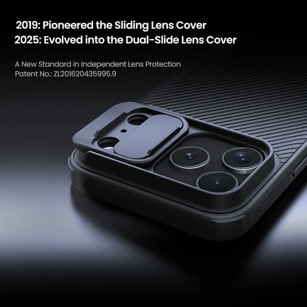 Nillkin CamShield Pro Hoesje iPhone 17 Pro Max - Zwart