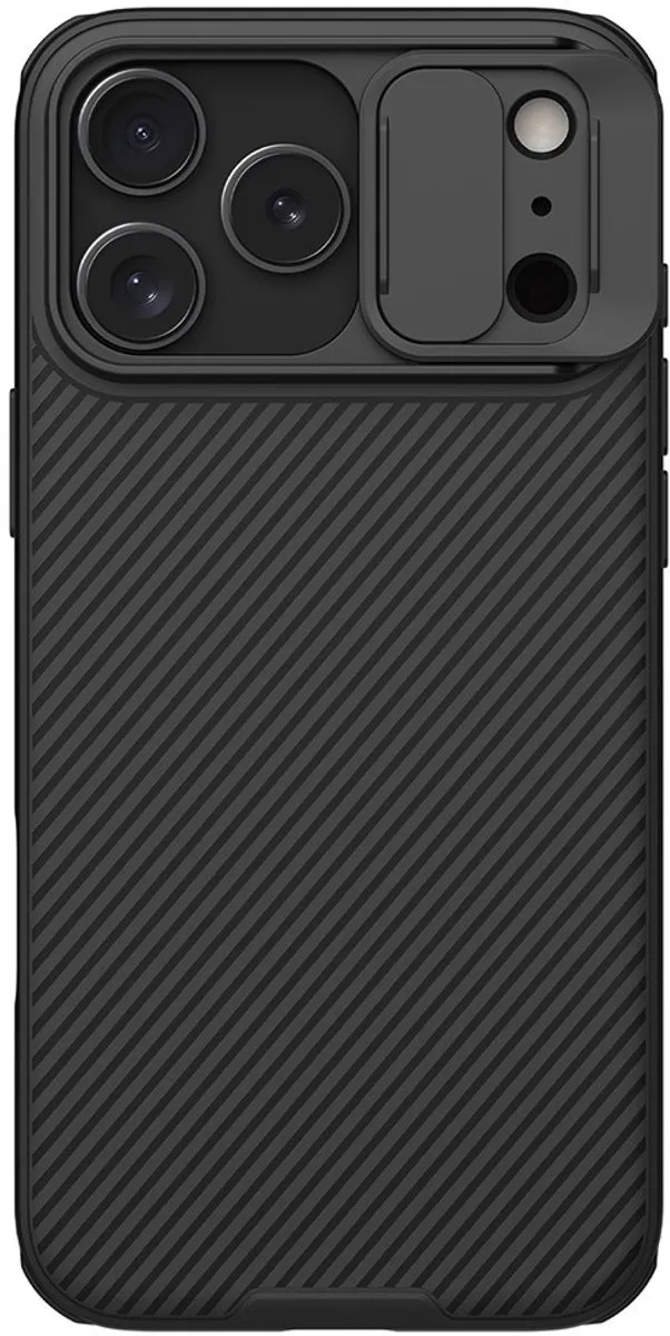Nillkin CamShield Pro Hoesje iPhone 17 Pro Max - Zwart