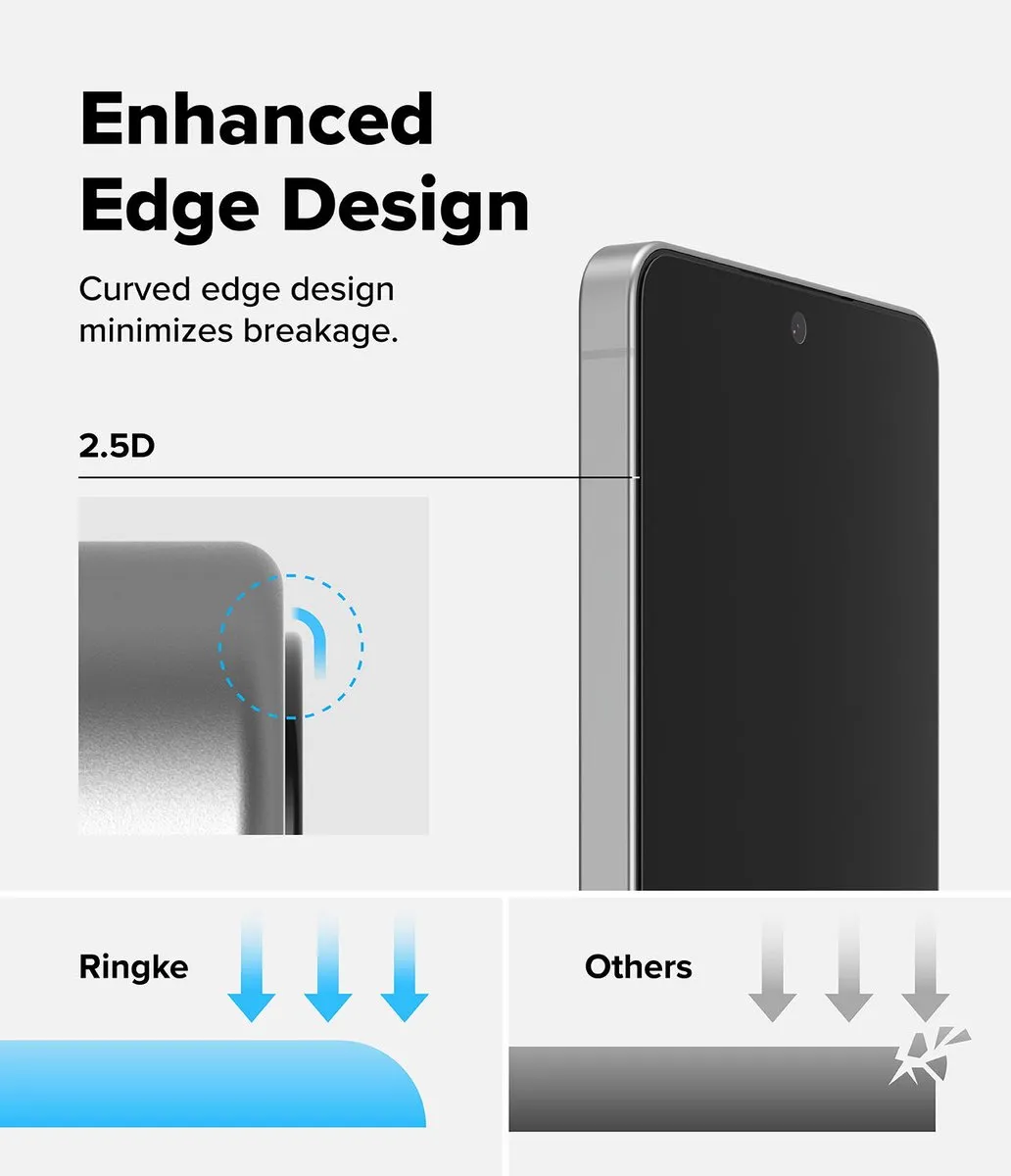 Ringke Easy Slide Privacy Galaxy S26 Screen Protector - 2 Stuks
