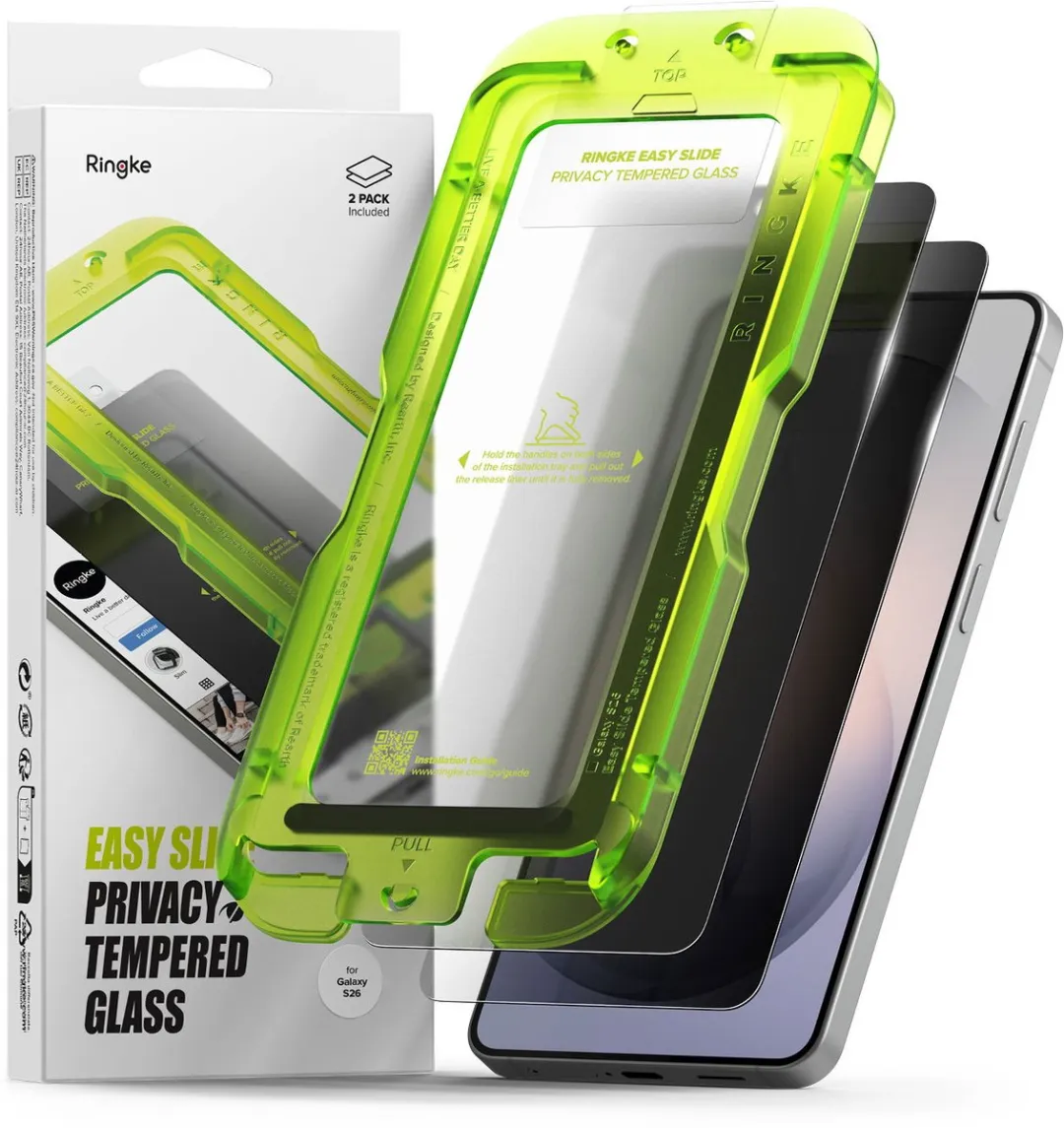 Ringke Easy Slide Privacy Galaxy S26 Screen Protector