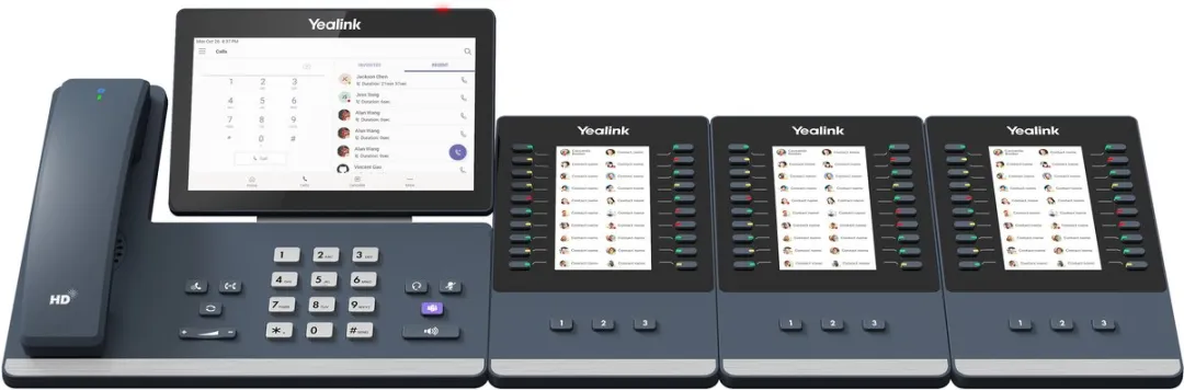 Yealink MP58-WH E2 Teams Android 13 - 7" Touchscherm - Grijs