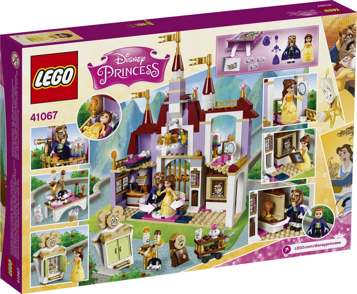 LEGO 41067 Princess Belle Kast - 374 Stukken - Meerkleurig