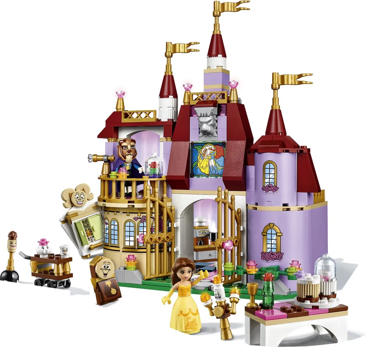 LEGO 41067 Princess Belle Kast - 374 Stukken - Meerkleurig - afbeelding 6 van 6