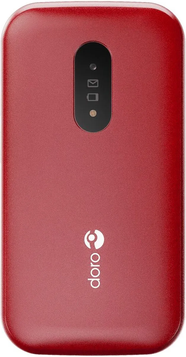 Doro 2820 Klaptelefoon - Rood - 1000mAh