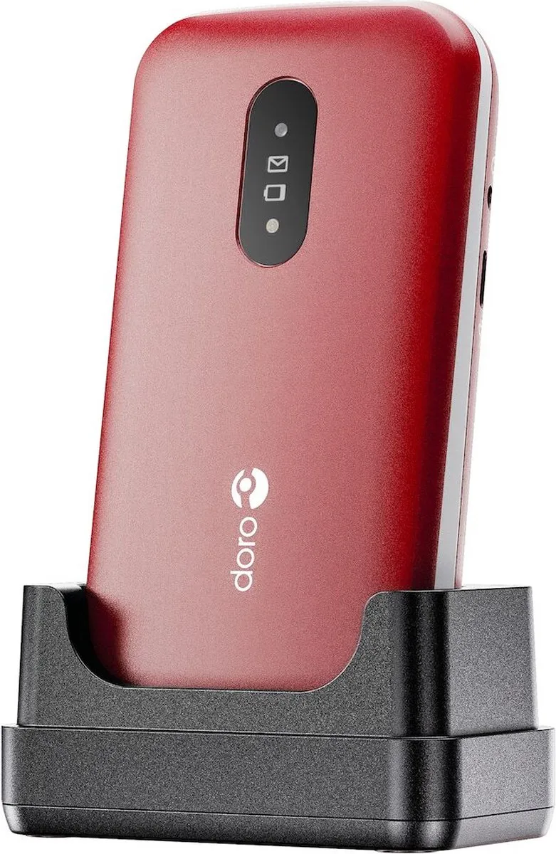 Doro 2820 Klaptelefoon - Rood - 1000mAh