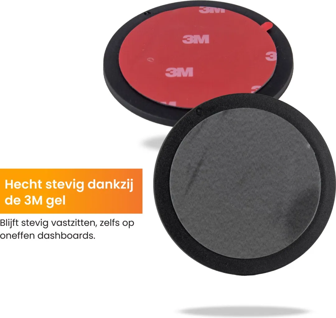 R2B Dashboardpad Telefoonhouder Auto - Stevige Gel - Zwart