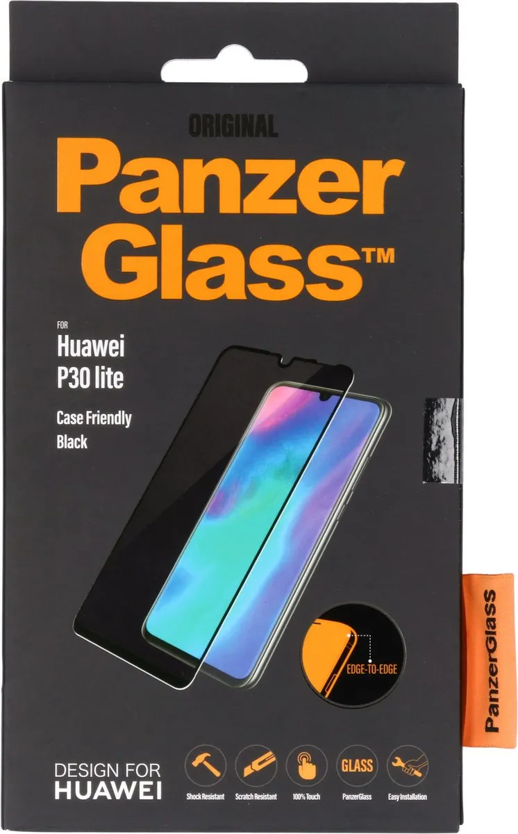 PanzerGlass Case Friendly Glasbeschermer Huawei P30 Lite